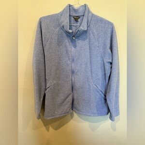 Eddie Bauer Women's Soft Blue Fleece Jacket